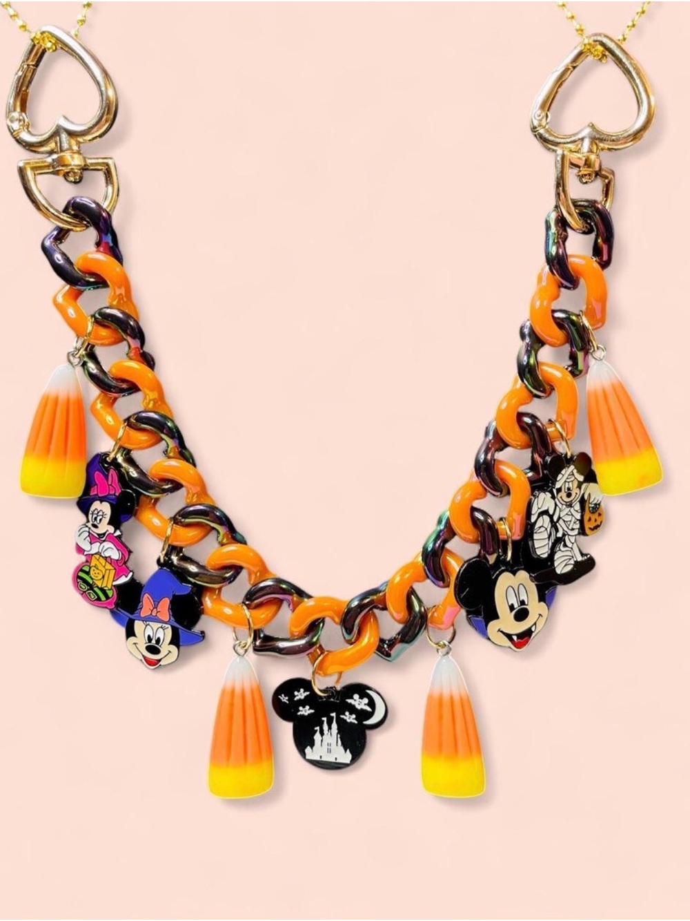 👻🎃New Mickey and Minnie Halloween Charm for Purse/Bag👻🎃